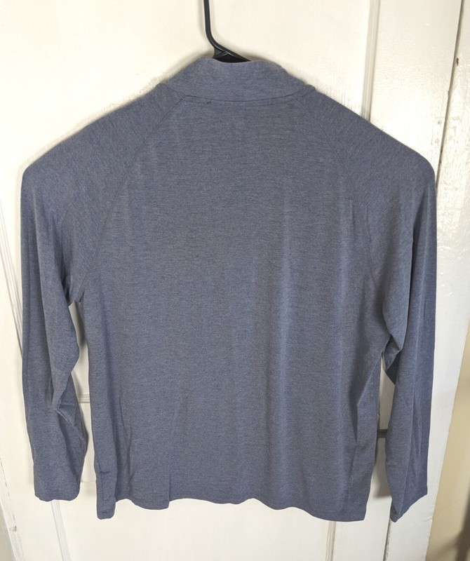 Free Fly Running Pullover 1/4 Zip Bamboo Viscose Performance Stretch XL Slate gallery