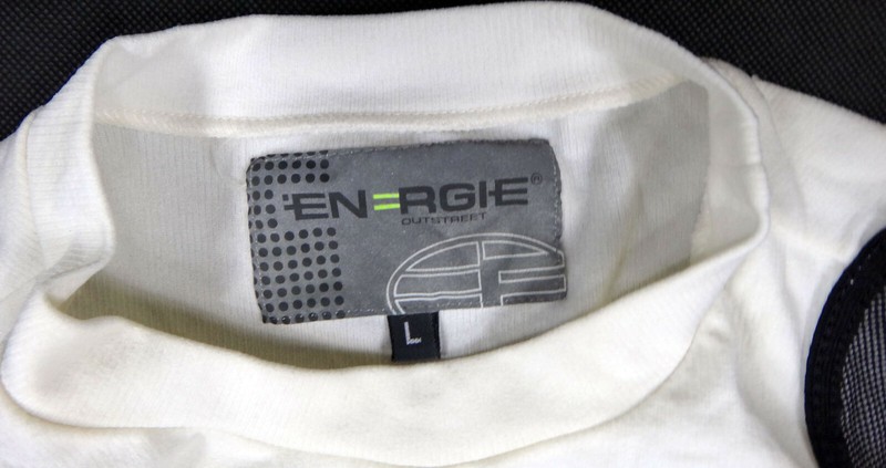 ENERGIE outstreet lycra stretch LARGE men shoulder guard football bodybuilder gallery