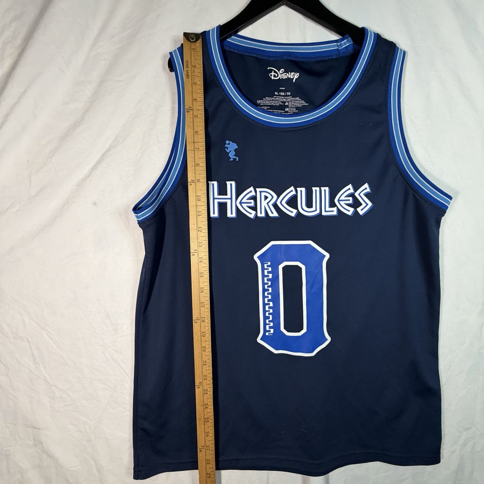 Disney Hercules lunchbox Mesh Tank Top Zero to Hero Blue Size XL gallery