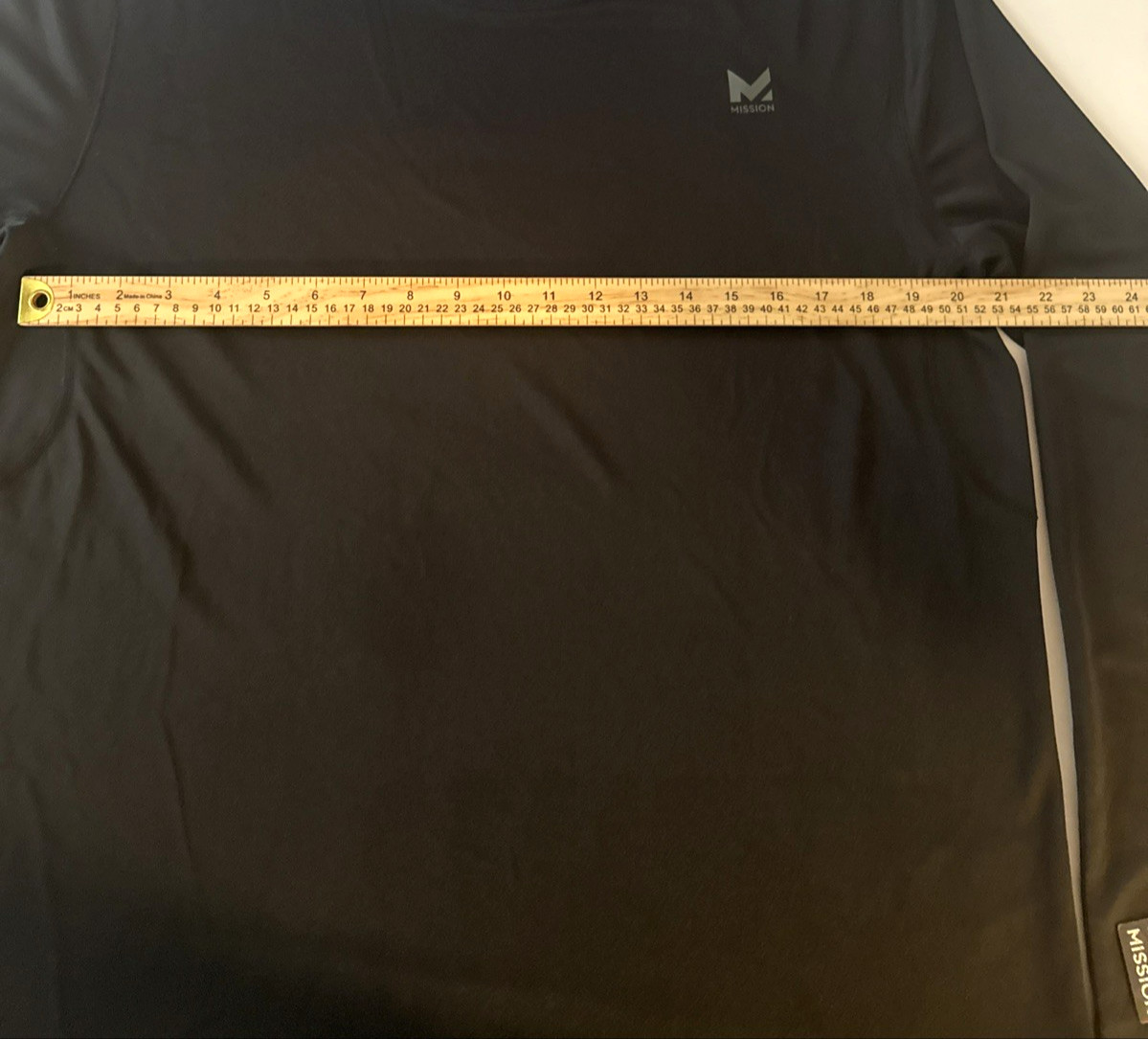 NEW Mission VaporActive Cooling Shirt Mens XXL Black UPF 50 Long Sleeve NWT gallery