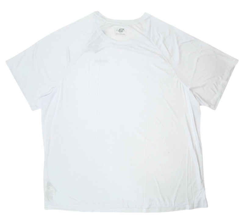 EZRUN Men's Lightweight Athletic Stretch T-Shirt White 4XL Quick Dry Swim Rash gallery