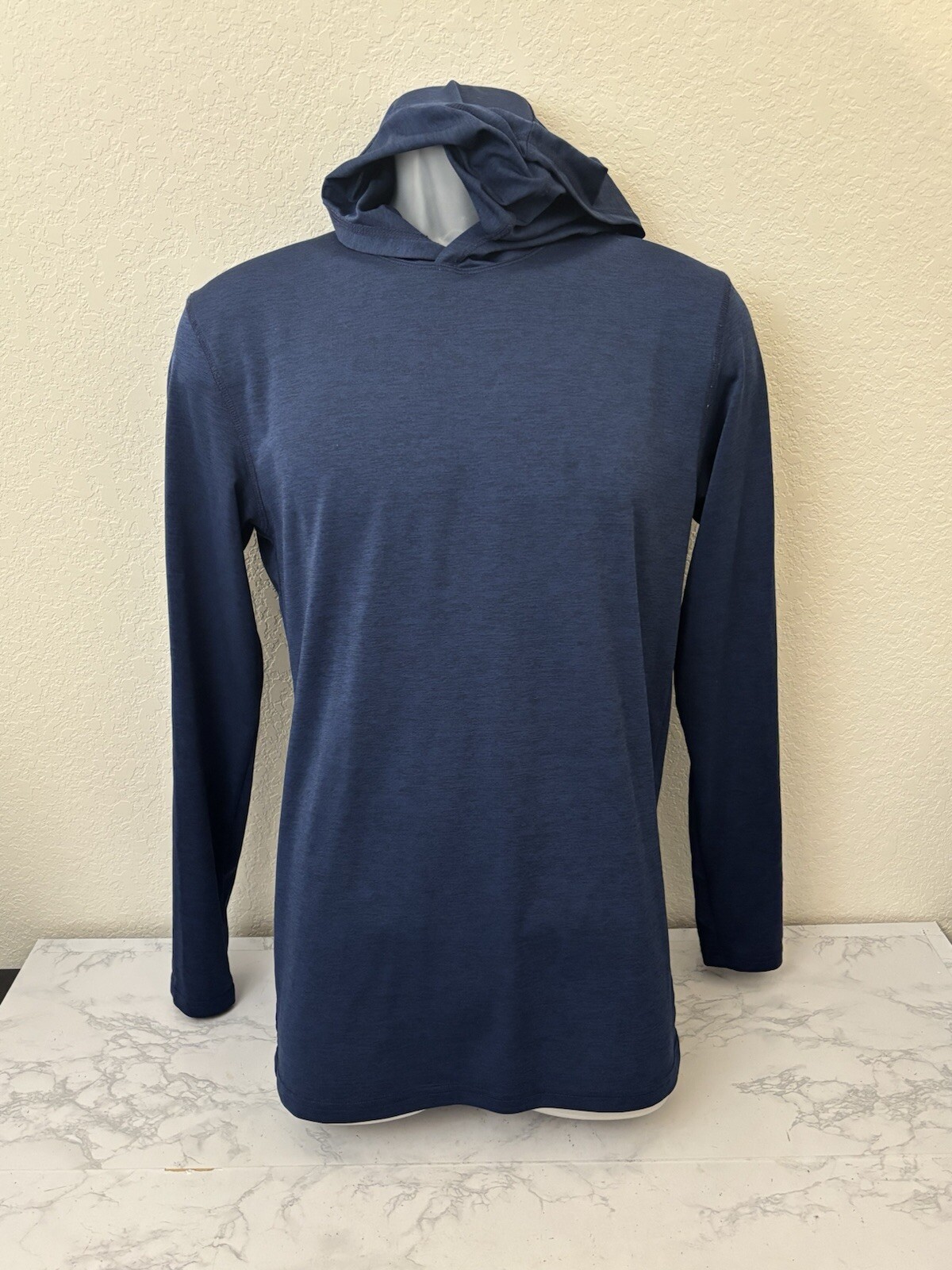 BCG Mens Athletic Dri-fit Long Sleeve Pullover With Hood Size S Pullover Y gallery