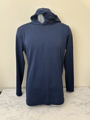 BCG Mens Athletic Dri-fit Long Sleeve Pullover With Hood Size S Pullover Y