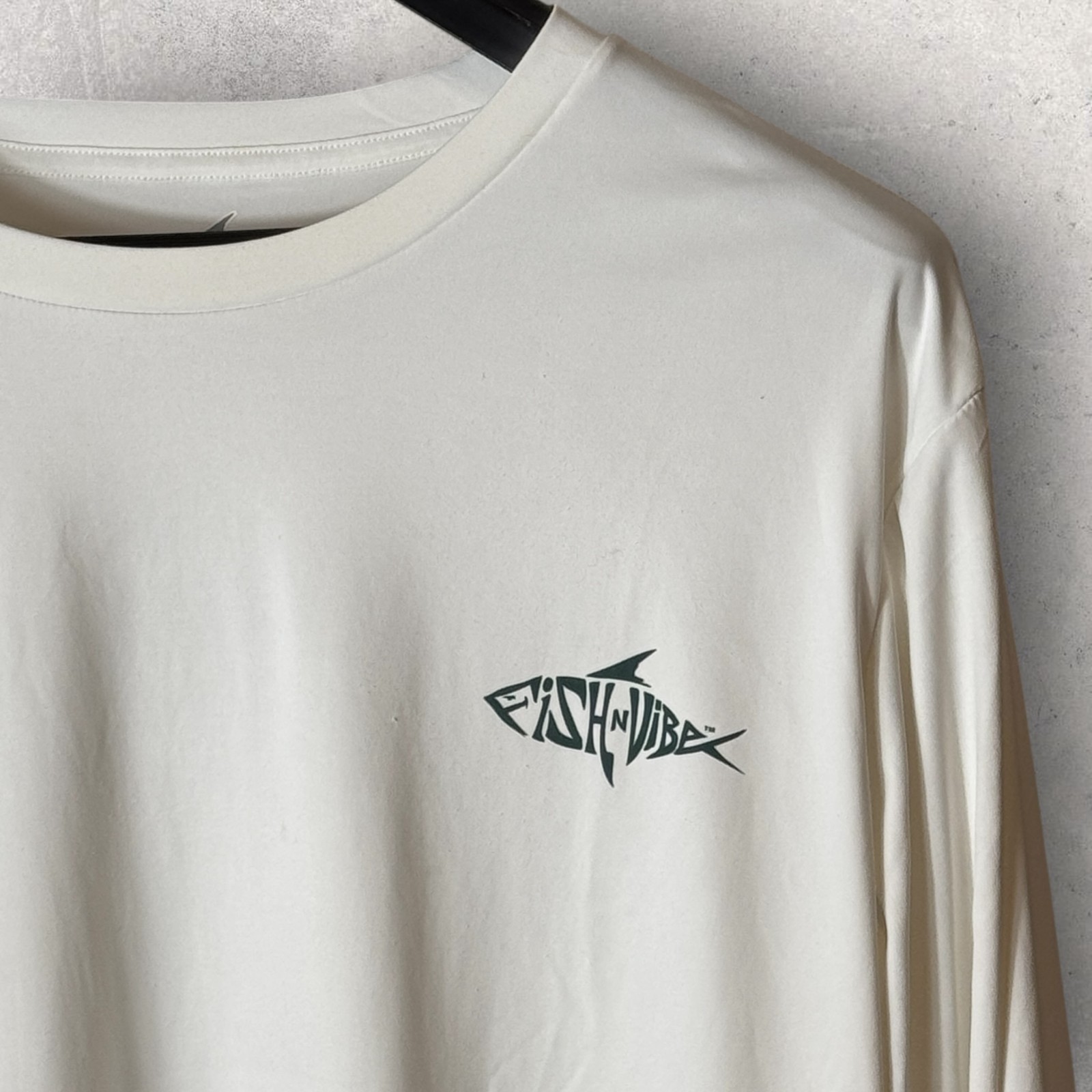 Fish n Vibe UPF Sun Protection Long Sleeve Beach Fishing Performance Shirt 2XL gallery