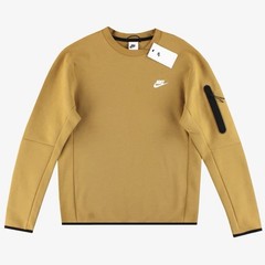 NIKE SPORTSWEAR TECH FLEECE CREW PULLOVER JUMPER SWEATSHIRT TOP CU4505-722 MEN S