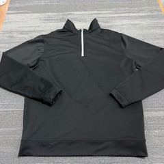 Peter Millar Pullover Mens Medium Black Perth Performance Crown Sport Zip Golfer