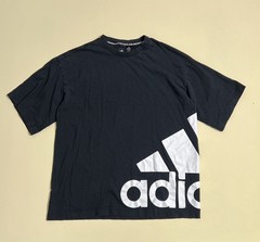 Adidas Big Logo Graphic T-Shirt Black Size S