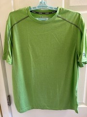 Champion Vapor Powertrain Lime Green Mens XL Shirt, New without Tags