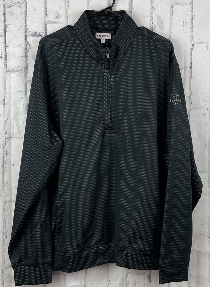 Chase 54 Athletic Pullover 1/2 Zip Long Sleeve Size 2XL Tour 18 Humble Texas