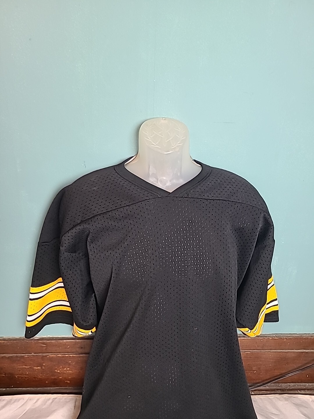 Vintage New Old Stock Pittsburgh Steelers Blank Jersey VENUS Men's Large L USA gallery