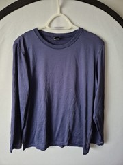MENS PATAGONIA LONG SLEEVE CAPILENE SHIRT SIZE MEDIUM