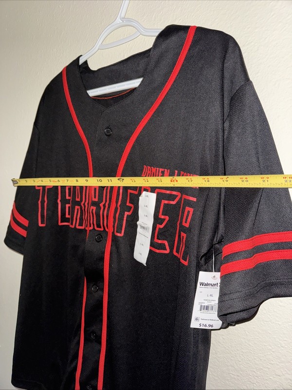 Terrifier Jersey Art The Clown Baseball Jersey Size L - XL New w Tags gallery