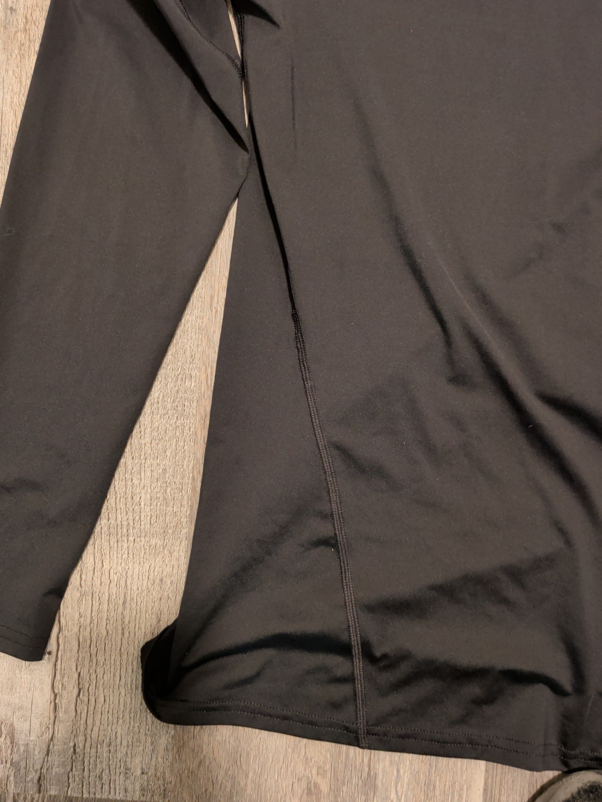 Gymshark Element Baselayer Long Sleeve Compression Shirt Mens Size M Black A1A1P gallery