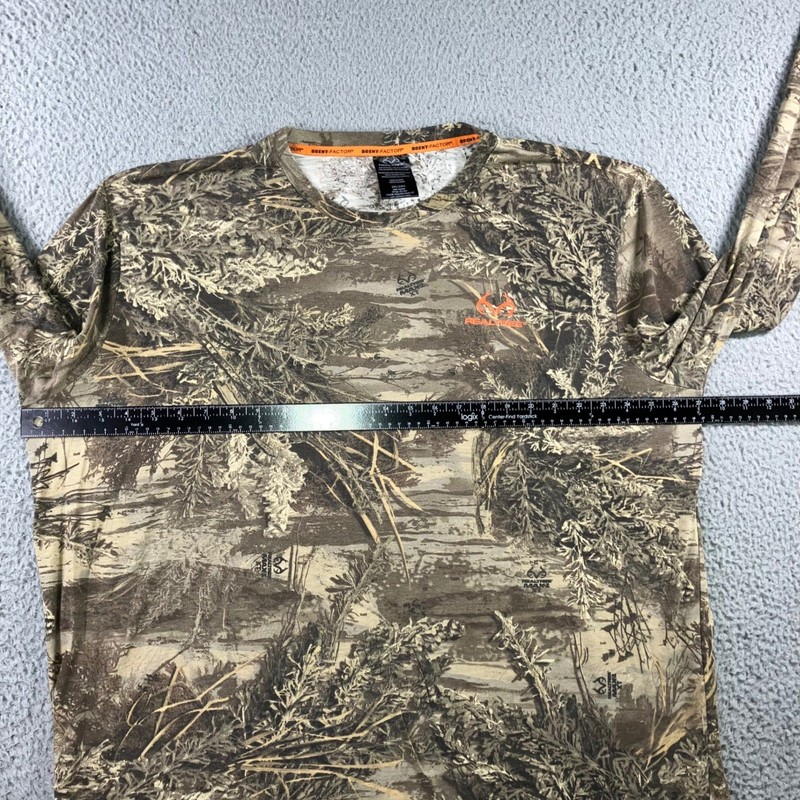 Realtree Shirt Men 2XL/3XL Camo Scent-Factor Performance Hunting Outdoor Utility gallery