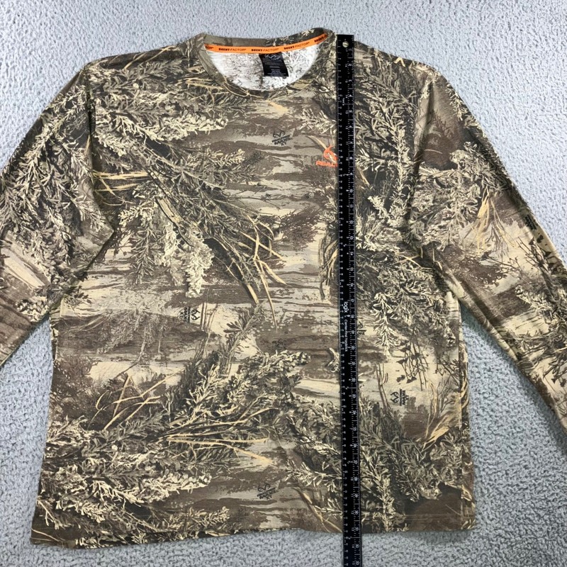 Realtree Shirt Men 2XL/3XL Camo Scent-Factor Performance Hunting Outdoor Utility gallery
