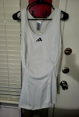 Adidas Padded Tank Top Men’s White Compression Sports Training Shirt MT IM3593