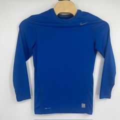 Nike Pro Compression Mens XXL Blue Long Sleeve Dri-FIT Base Layer Training Shirt