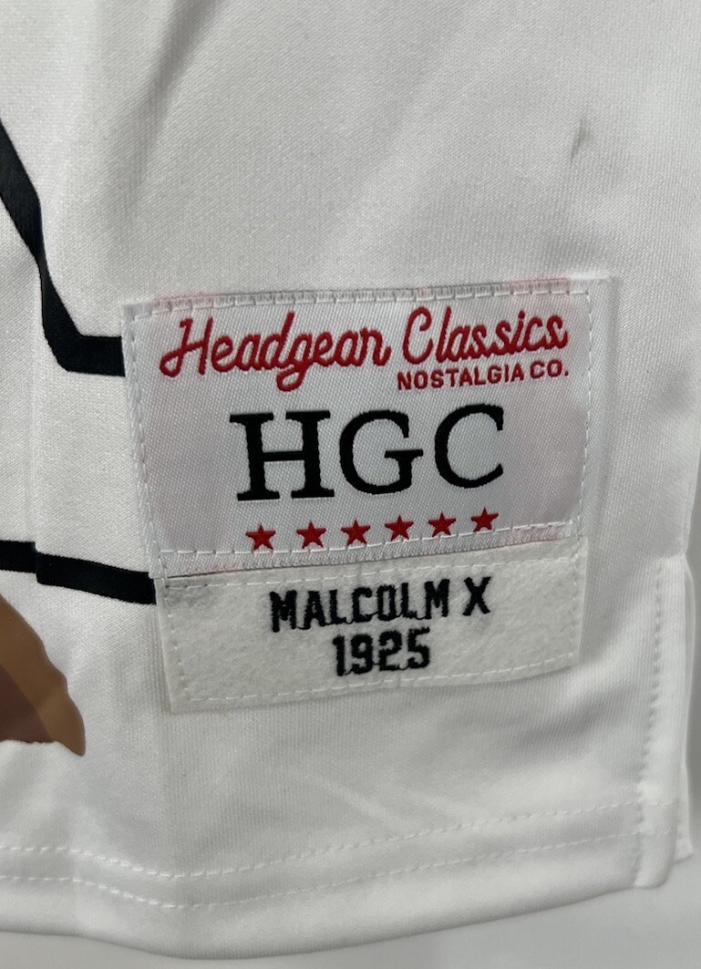 Headgear Classics Basketball Jersey " Malcom X " Size Youth Medium gallery