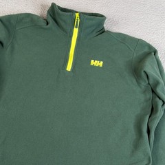 Helly Hansen Pullover Mens M 1/4 Zip Performance Polartec Shirt Sweater Stretch
