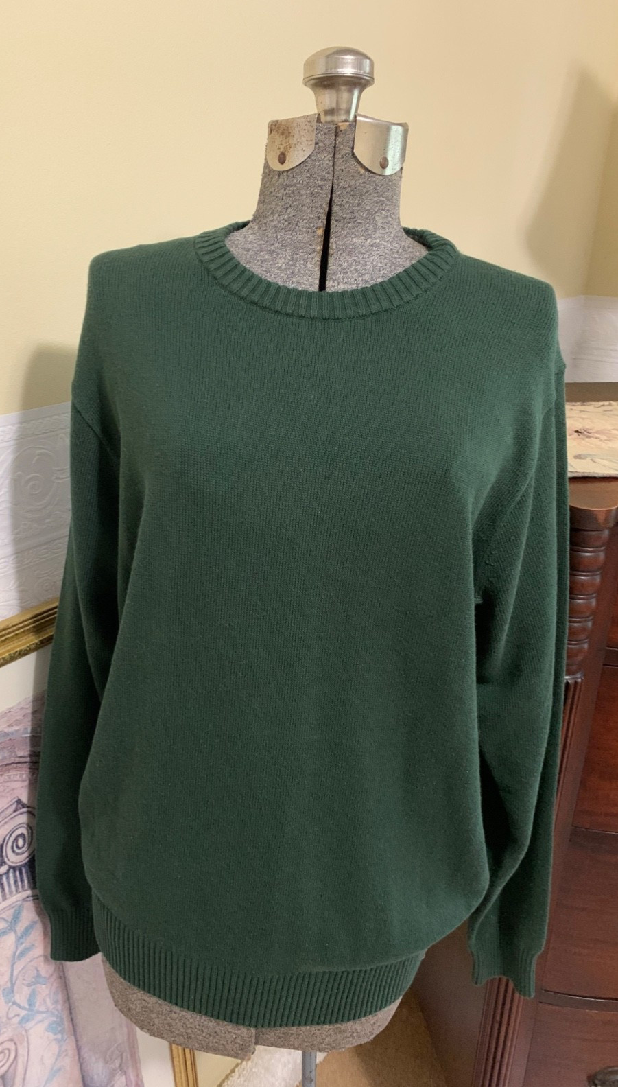 Duluth Trading Co Men’s Green Long Sleeve Pullover Size Medium NEW gallery