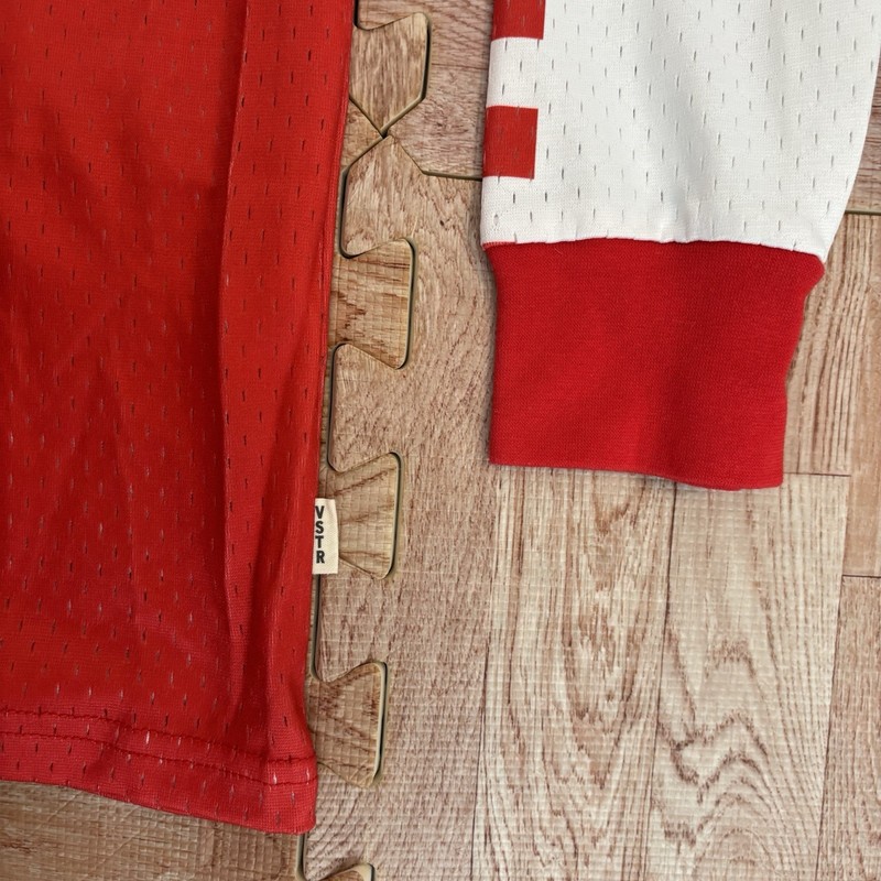 VSTR Jersey Men's Large Long Sleeve International Thug Bear Red White Blue Bike gallery