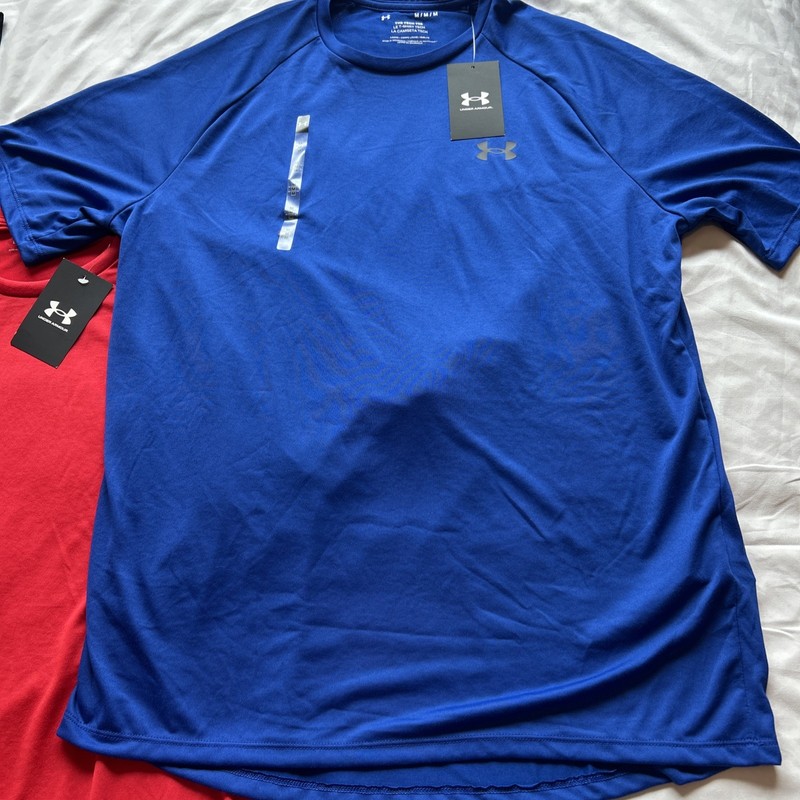 Under Armour Men’s Size M, Heat Gear Tank, 2- Tech Tee, 3-shirts One Price gallery