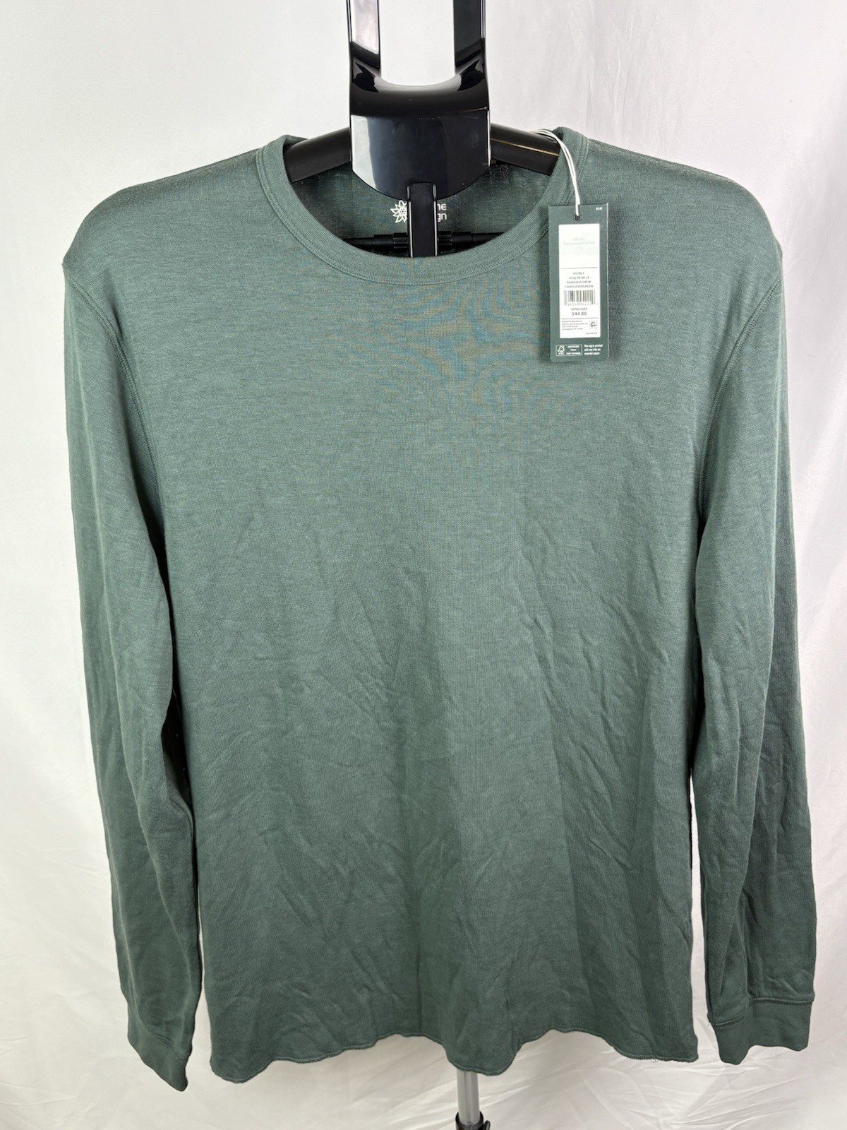 Alpine Design Mens Long Sleeve Duofold Crew Faded Evergreen Size L (Item 427) gallery