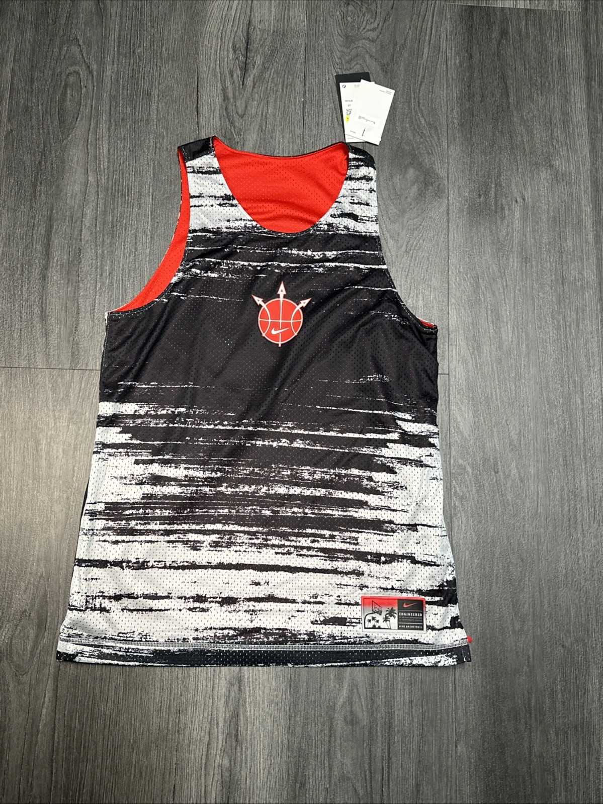 Nike Standard Issue Mesh Reversible Basketball Jersey Men's Tank Top NWT DV9606 gallery