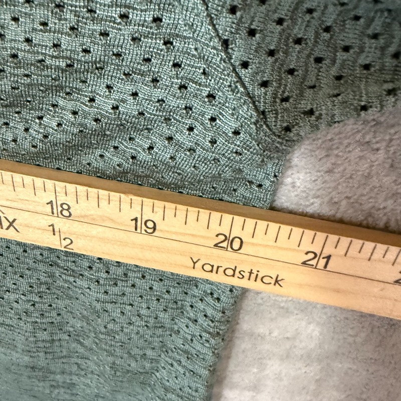 Lululemon Metal Vent Tech 1/2 Zip 2.0 Green Tidewater Teal Mens Medium Running gallery