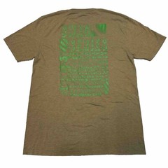 Swag Series Golf T Shirts Medium Olive Green Skull Crew Neck Short Sleeve