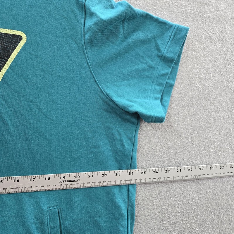 Under Armour x Project Rock Men Shirt XL Teal Bull Logo Activewear Loose NWT gallery