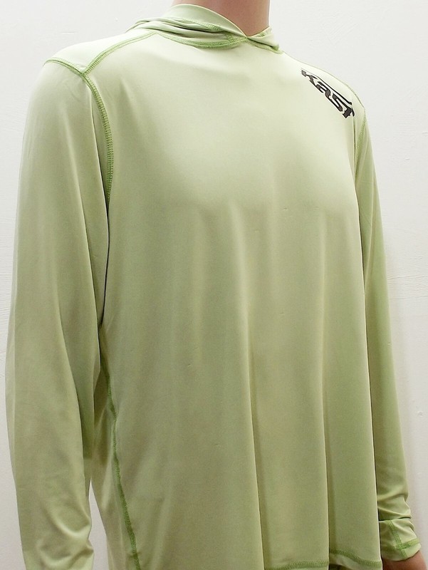 Kast Extreme Fishing Gear Ronin Hooded Sun Shirt Sage Green Size XL NWT in OP gallery