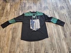 Men’s Box Lunch Attack On Titan Captain Levi #89 Hockey Jersey Sz XS