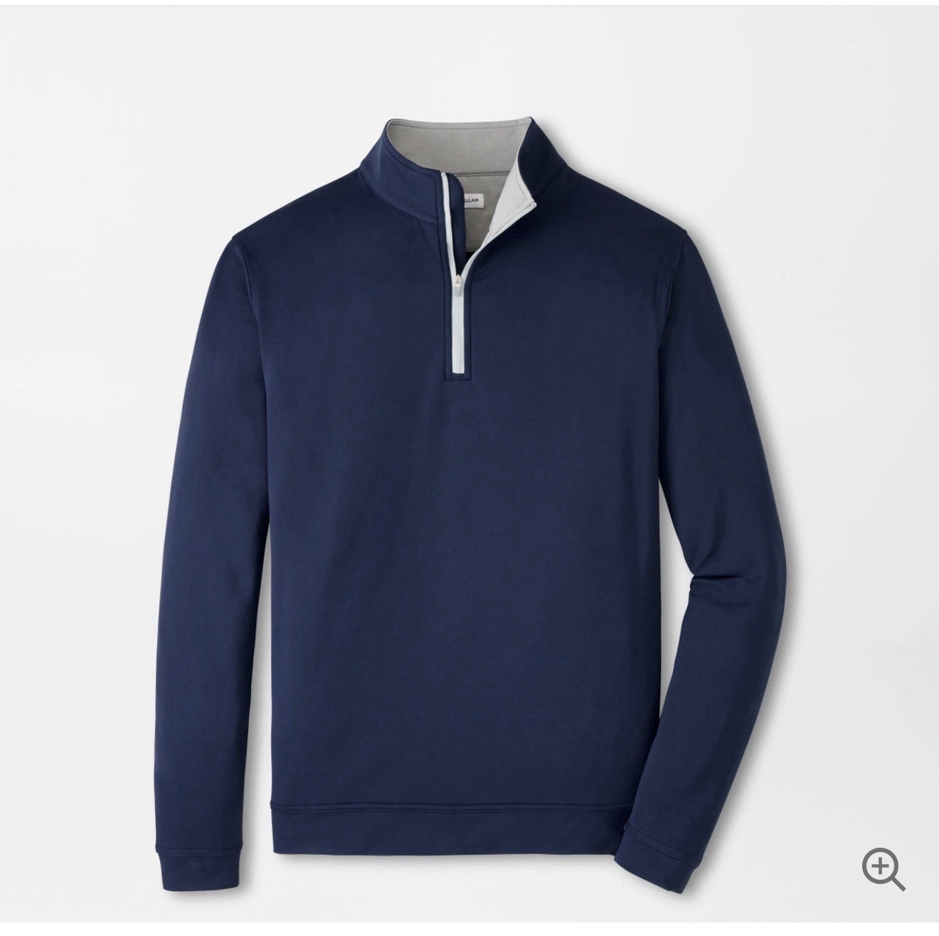 Peter Millar Size Medium Perth Performance Quarter-Zip, Navy, NWT, $145 gallery