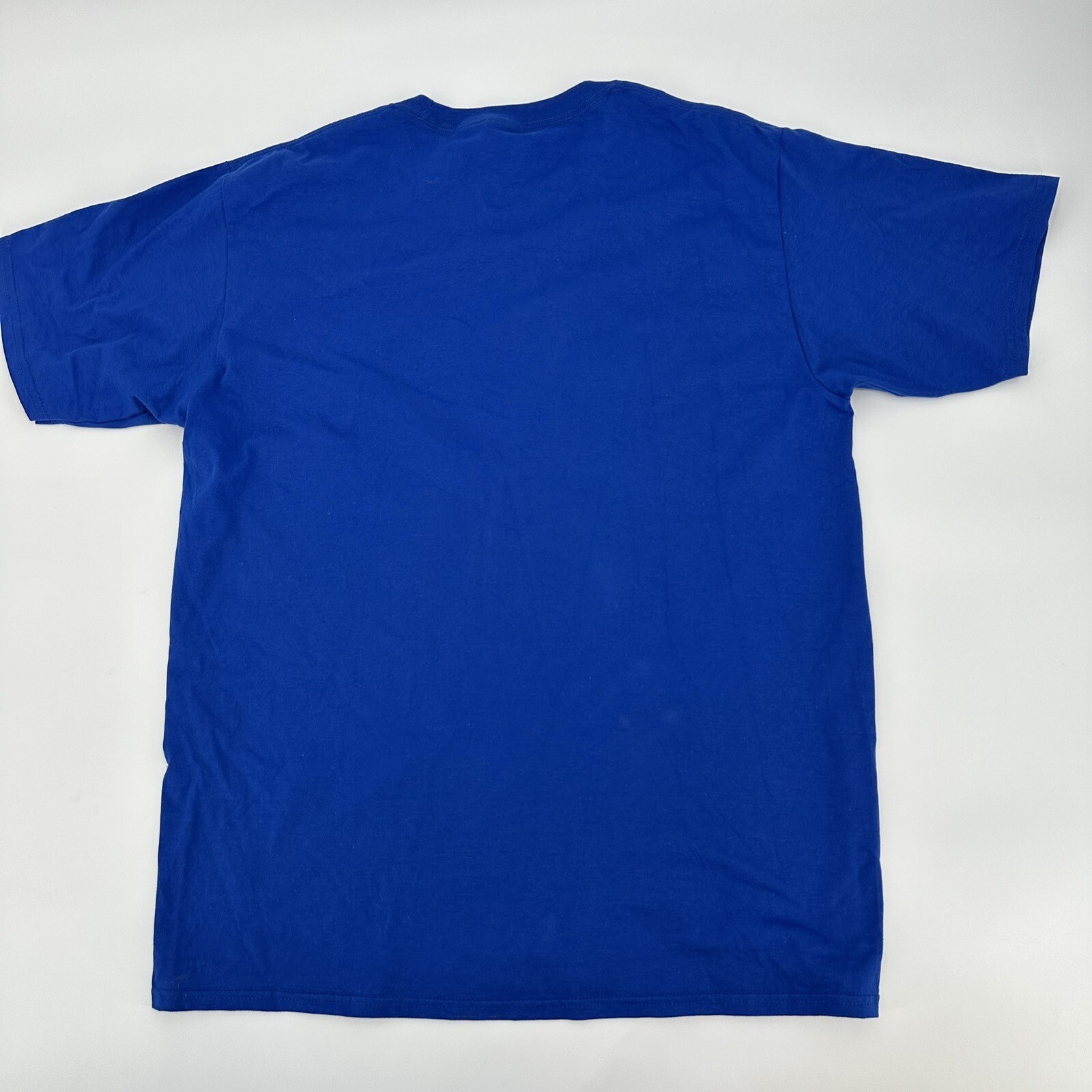 Captain America Shirt Mens Large Blue Short Sleeve Marvel Logo Avengers gallery