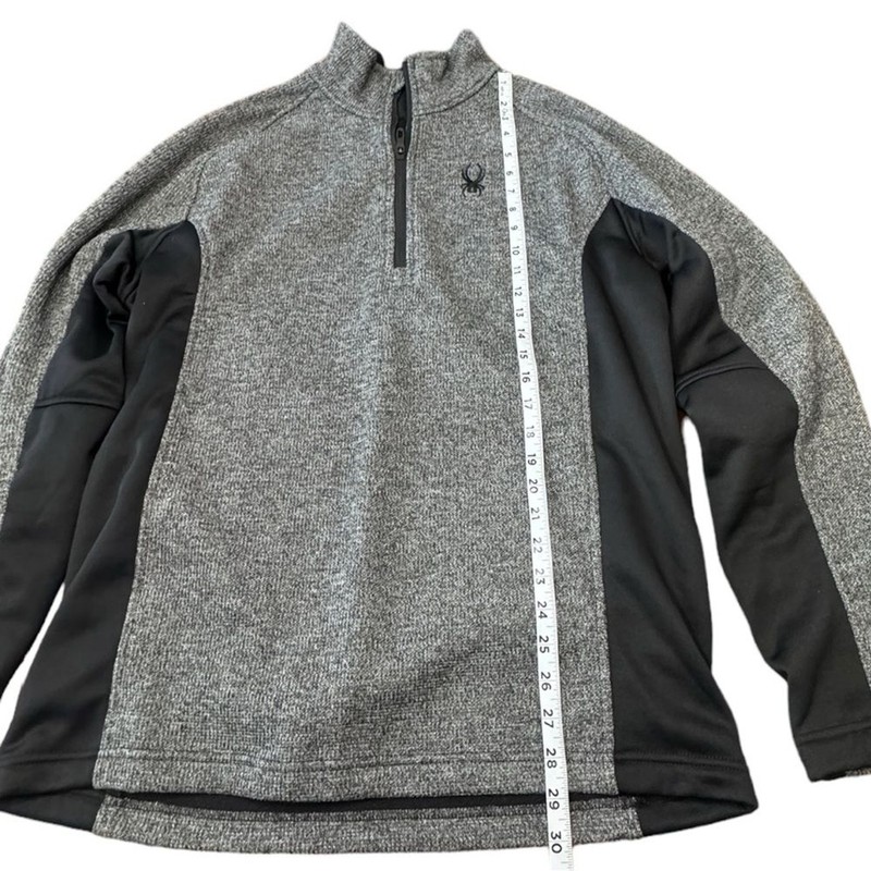 Spyder Men's Outbound Half-Zip Sweatshirt Black Limestone Sweater Men’s Size XL gallery