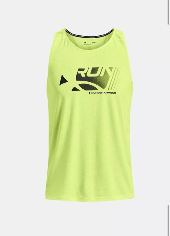 Under Armour Fitted CoolSwitch Run Singlet/Tank, Men’s Medium- NWT $40 gallery