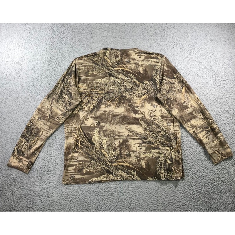 Realtree Shirt Men 2XL/3XL Camo Scent-Factor Performance Hunting Outdoor Utility gallery
