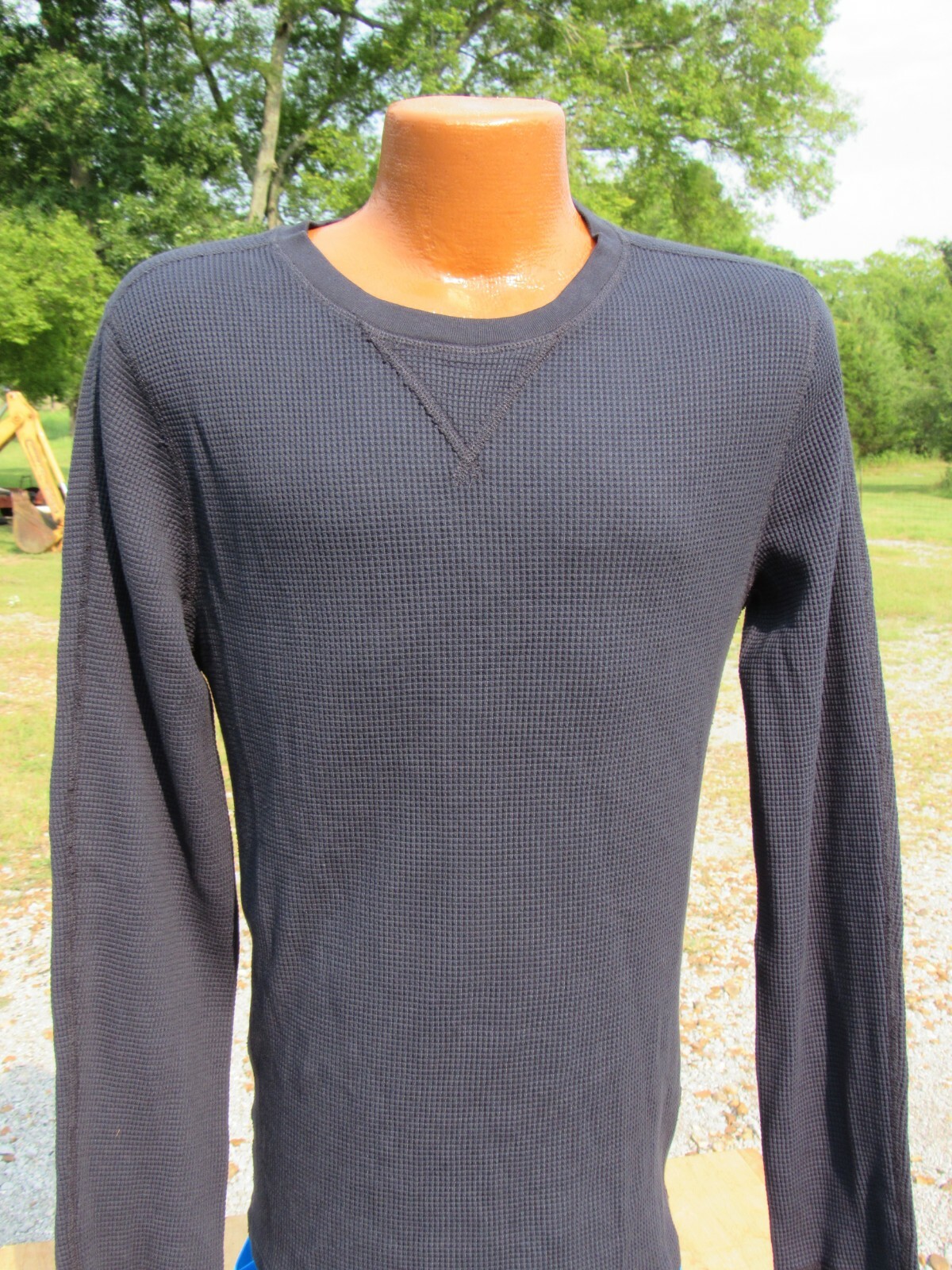 Wallace & Barnes Men's Medium Black L/S Base Layer Under Shirt Top gallery