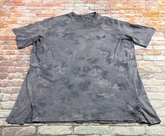 Lululemon Shirt Adult XL Purple Gray Athletic Workout Gym Training Tee Mens