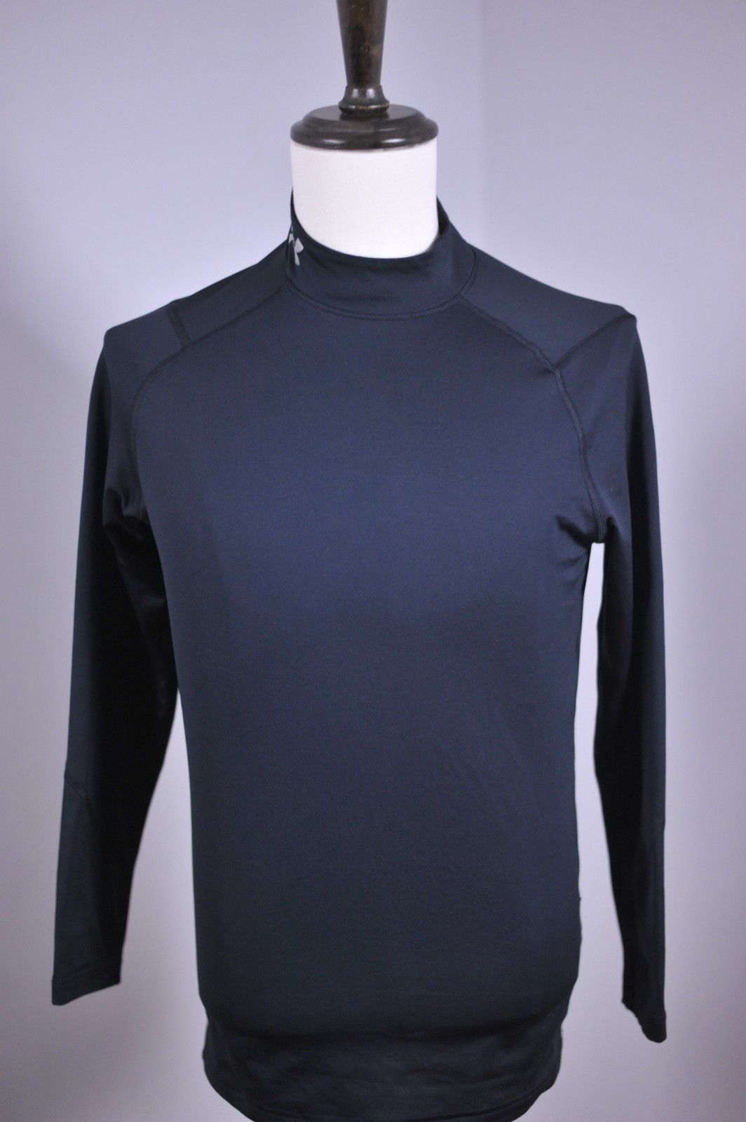 Under Armour ColdGear Infrared Mock Long Sleeve Black Men's Small S gallery