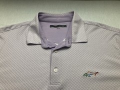 Men’s Size XL Greg Norman W/ shark logo polo Shirt Golf – Athletic 3 button neck