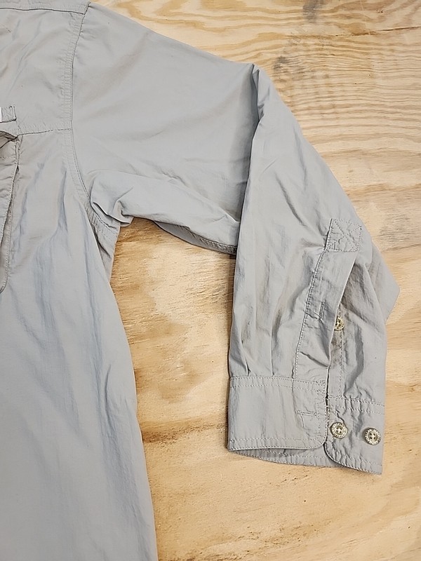 Magellan Beige Nylon Fishing Outdoors Shirt Vented Lightweight Mens XL L/S gallery