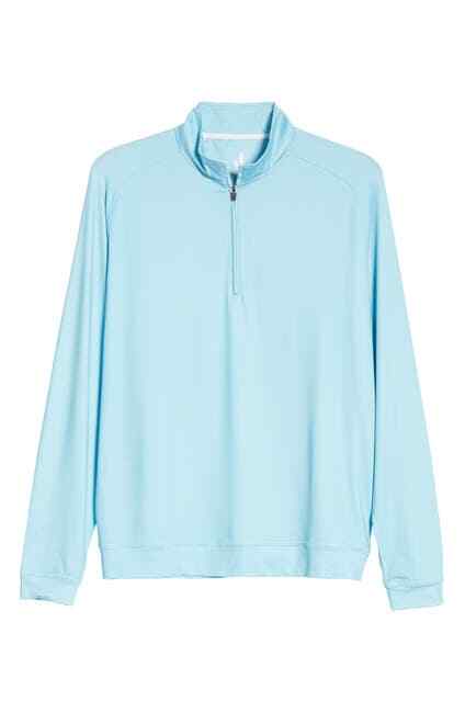 Johnnie-O Sheldon 1/4 Zip Lightweight Pullover Niagara JMKO1880 Size M Was $115 gallery