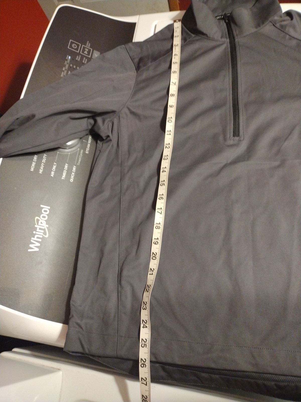 Men's Port Authority 1/4 Zip Poly Pullover Size S gallery