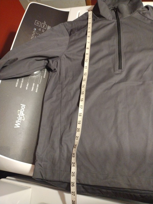 Men's Port Authority 1/4 Zip Poly Pullover Size S gallery