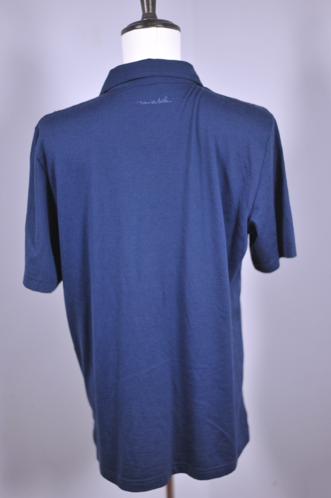 Travis Mathew The Zinna 2.0 Performance Golf Polo Shirt Dark Navy Men's XL gallery