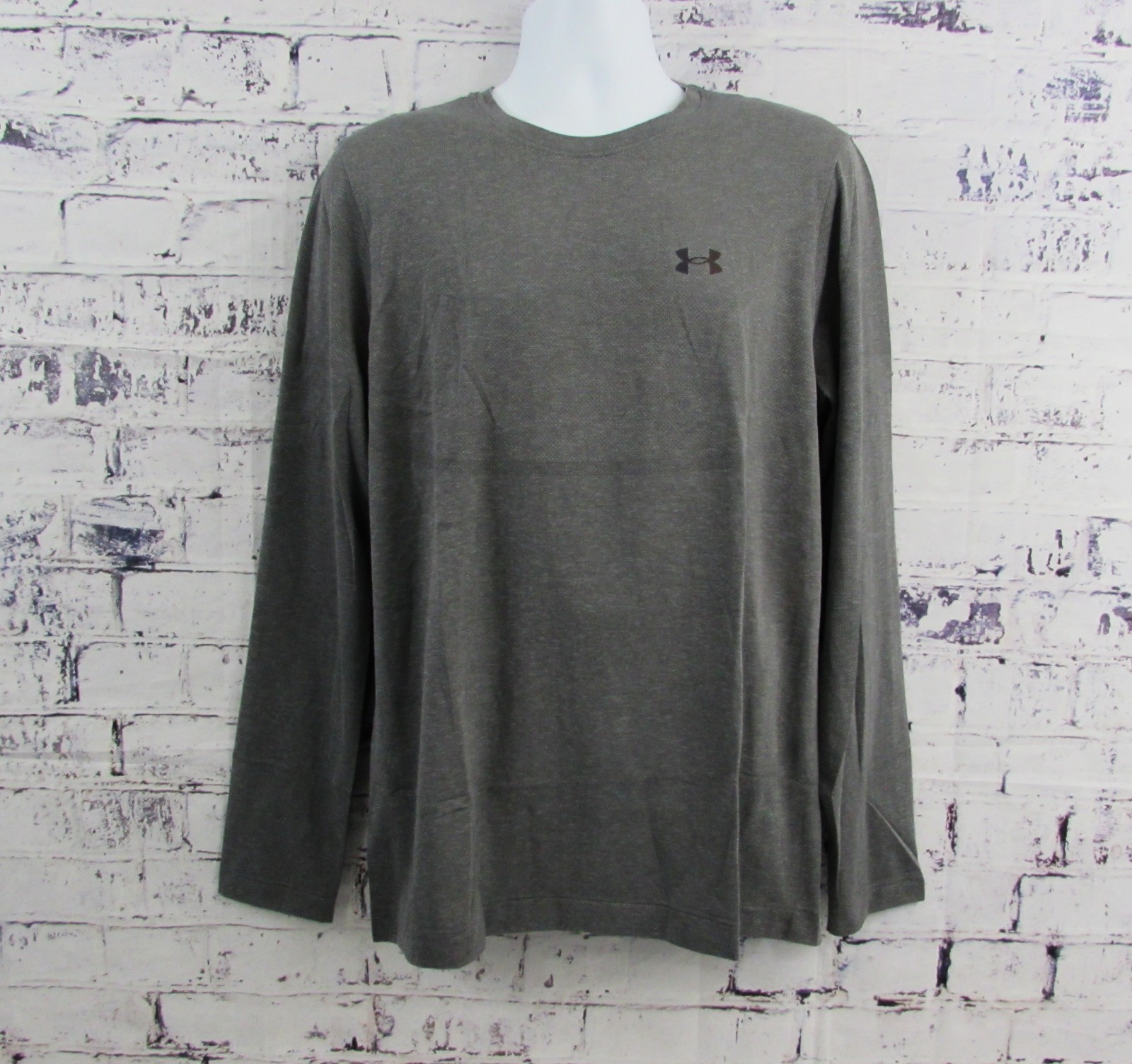 Under Armour RUSH UA Seamless Legacy Gray XL Men’s L/S 1379282 025 NWT. gallery