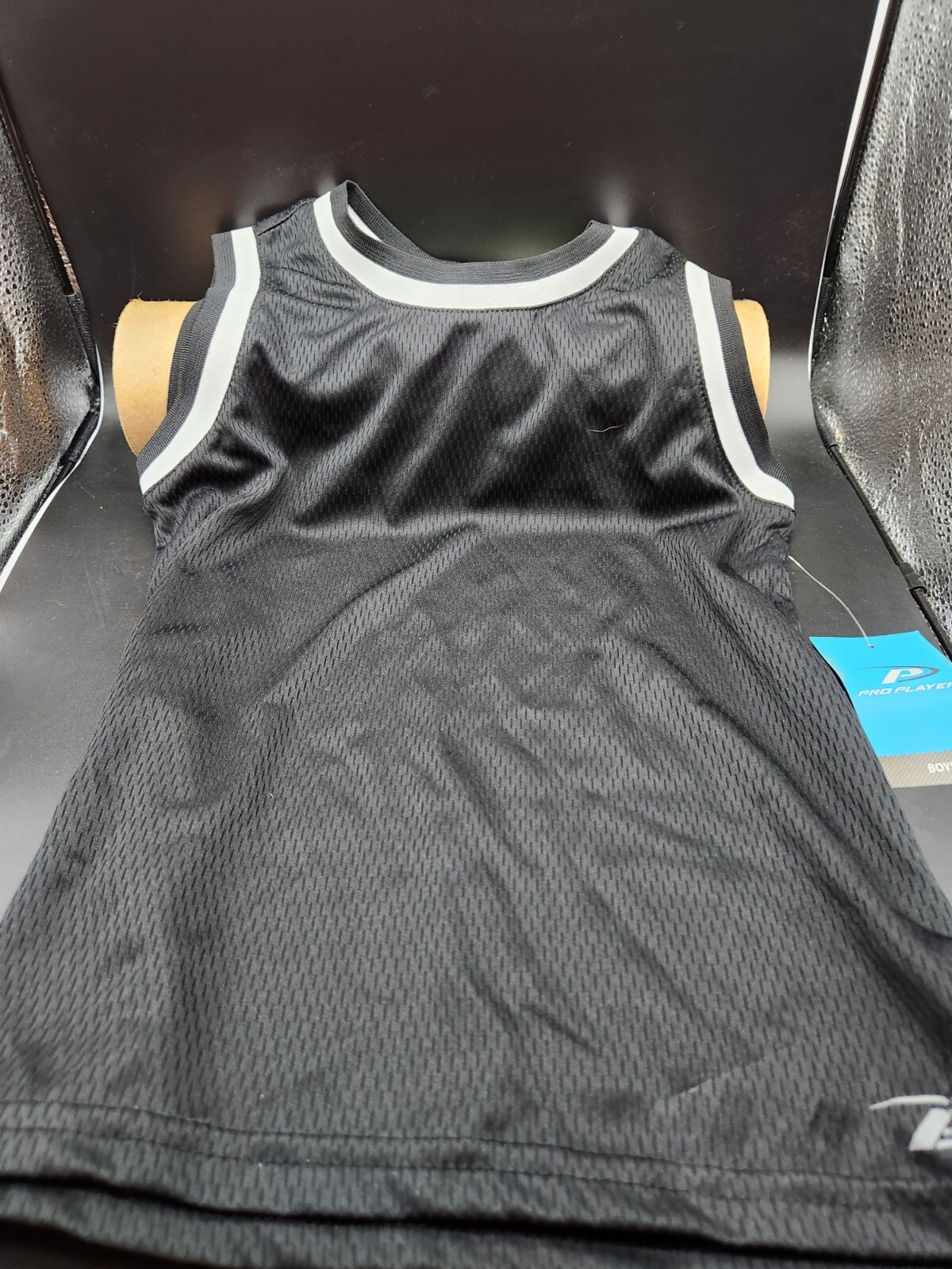 Pro Player Small 5/6 Black Mesh Tank Top Boys gallery