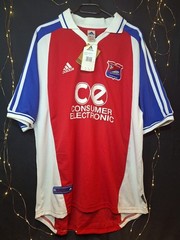SpVgg Unterhaching 2000-2001 home shirt maglia trikot, BNWT, XL